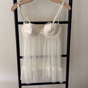 Victoria's Secret Sexy Little Thing Sheer Babydoll 36C